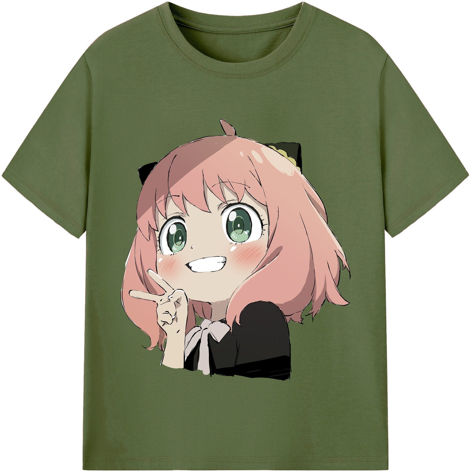 （画像用） SPY×FAMILY间谍家家酒 綿100％半袖Tシャツ（フロントプリント）